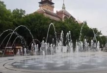 U Subotici je puštena u rad nova fontana Gradska fontana u Subotici