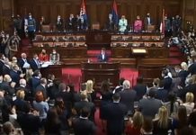 Poslanici izglasali novu Vladu Srbije, premijerka i ministri položili zakletvu Skupština