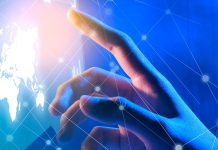 Prava boja „zelenih“ tehnologija digitalne tehnologije ilustracija