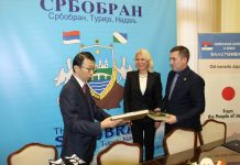 Srbobran: Poseta ambasadora Japana