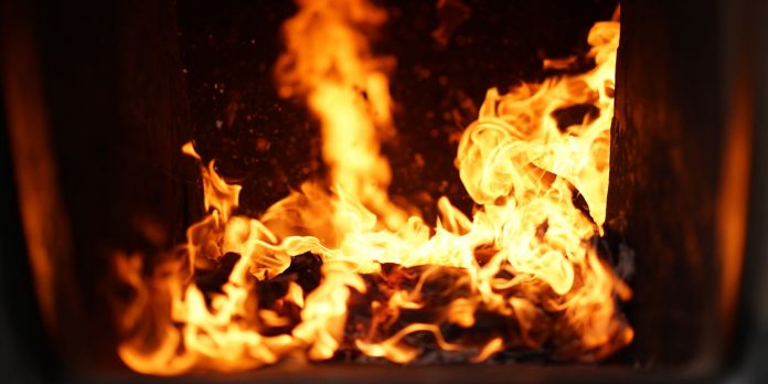 sagorevanje uglja u termoelektrani