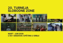 Jubilarna 20. Turneja Slobodne zone donosi filmove u gradove širom Srbije
